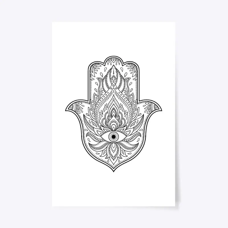 Hamsa Evil Eye Guard