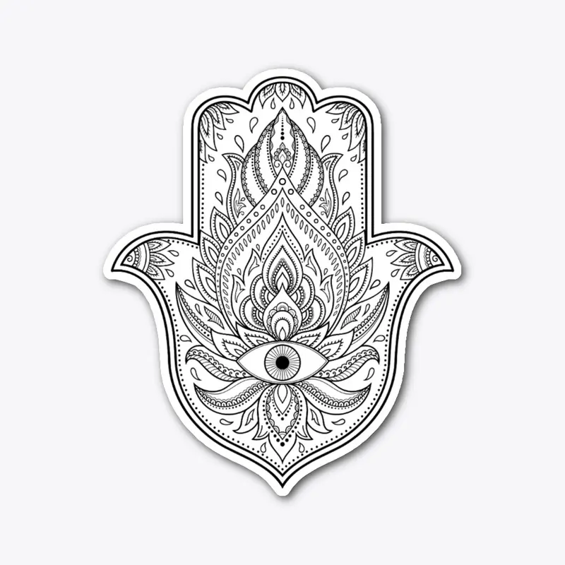 Hamsa Evil Eye Guard