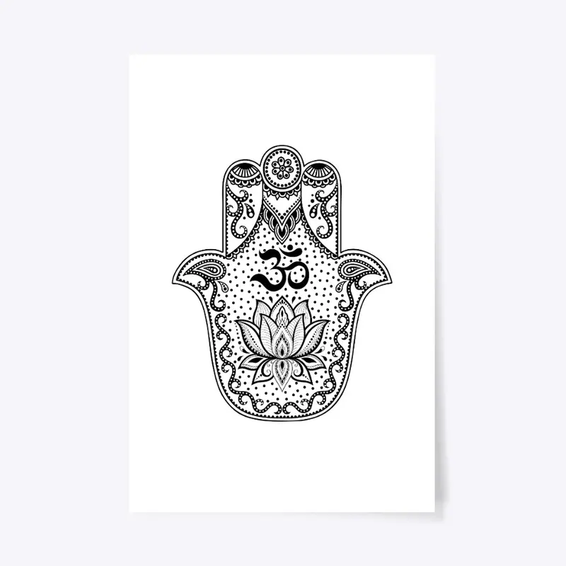 Hamsa Lotus