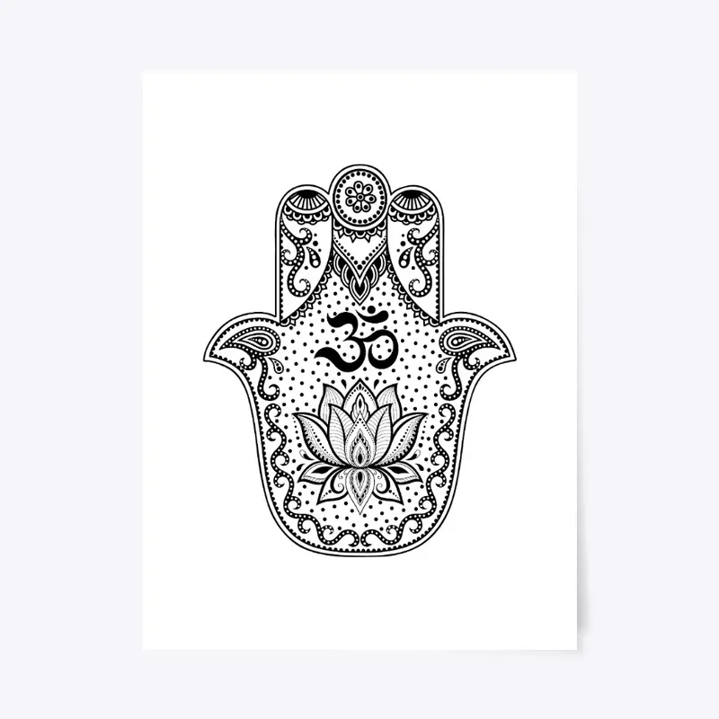 Hamsa Lotus