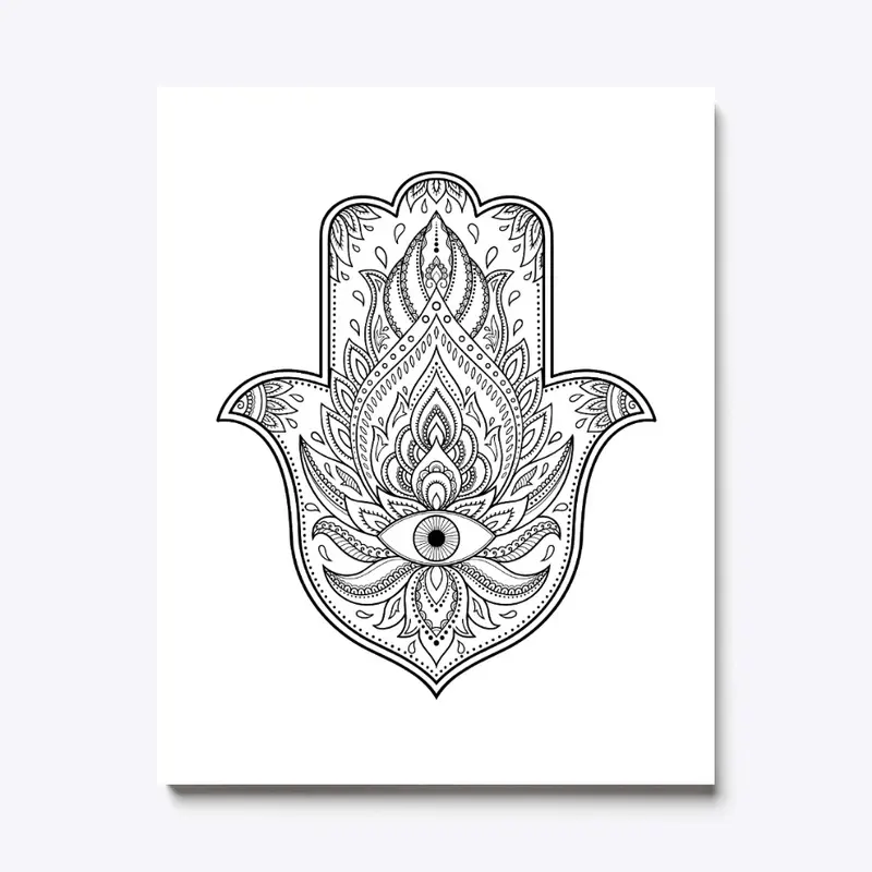 Hamsa Evil Eye Guard