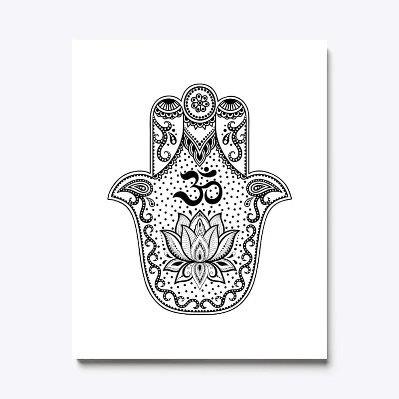 Hamsa Lotus